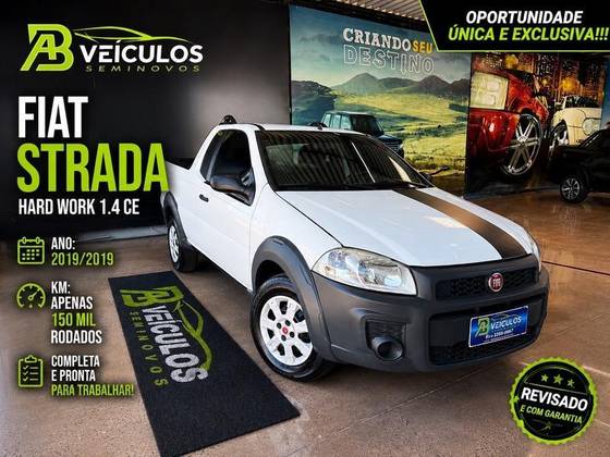 FIAT STRADA 1.4 MPI HARD WORKING CE 8V FLEX 2P MANUAL FIAT STRADA 1.4 MPI HARD WORKING CE 8V FLEX 2P MANUAL